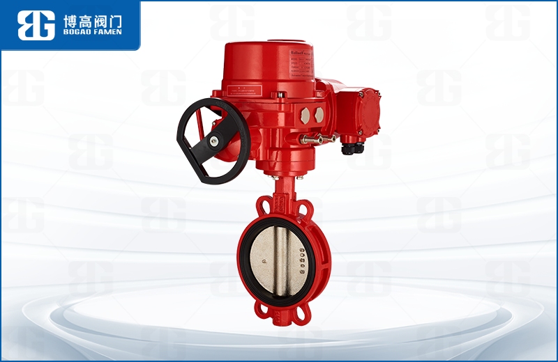 電動對夾式蝶(dié)閥