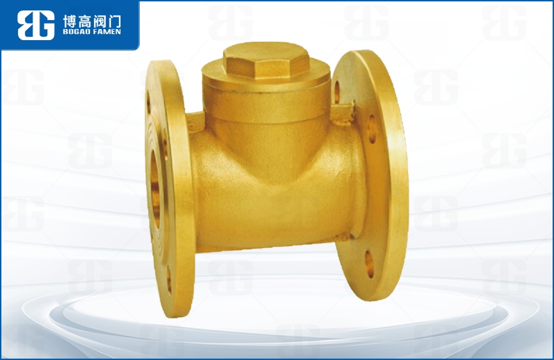 黃銅法蘭止回閥(fa)
