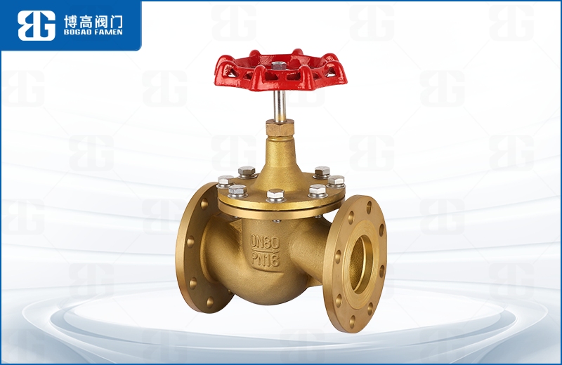 黃(huáng)銅法蘭截止閥(fa)