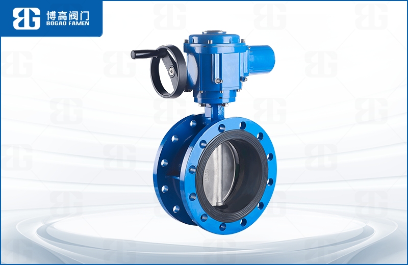 電(diàn)動法蘭中線(xian)蝶閥