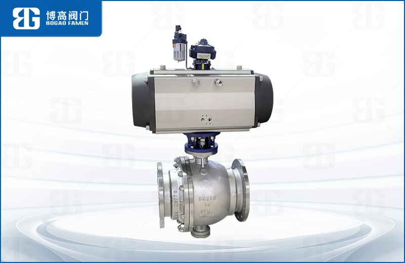 氣動不鏽(xiu)鋼固定式(shi)球閥